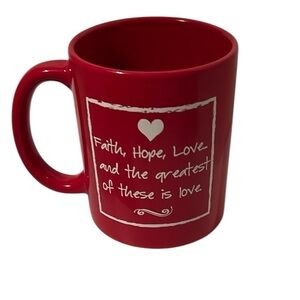 Faith Love Inspirational Mug by Faithworks